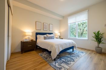 Reserve our fully furnished two-bedroom guest suite for visiting family and friends